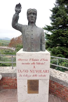 Monumento a Tazio Nuvolari, San Quirico d'Orcia