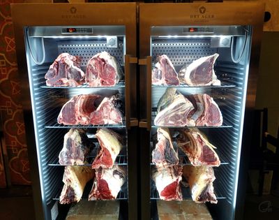 Steaks at Caff Italiano, Florence