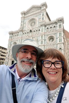 Selfie with Cattedrale di Santa Maria del Fiore (Duomo di Firenze), Florence