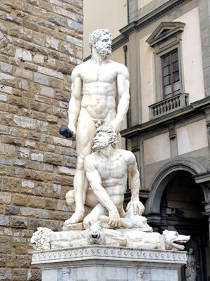 Hercules and Cacus, Piazza della Signoria