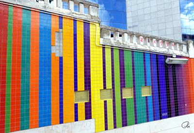Mosaic on Av. Infante Santo. Lisbon