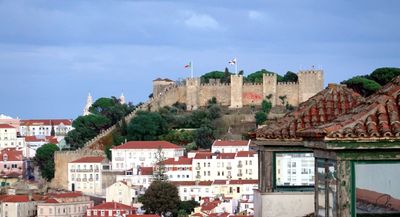 View from Lumi Restaurant, Castelo de San Jorge, Lisbon