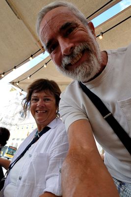 Selfie at Museu da Cerveja, Praça do Comércio, Lisbon