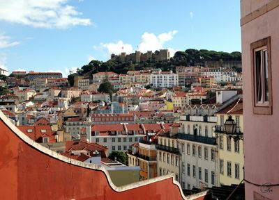 Castelo de San Jorge from Calçada do Duque, Lisbon