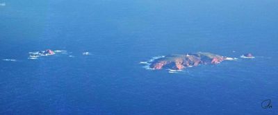 Little islands in the Atlantic