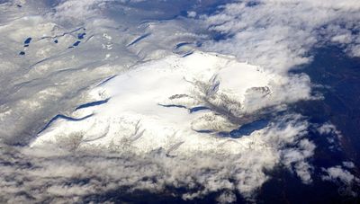 Flying over northern Newfoundland