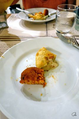 Dinner at La Gattabuia, Rome