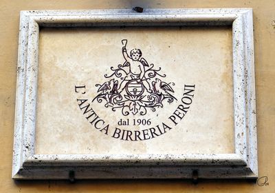 Lunch at L'Antica Birreria Peroni, Rome