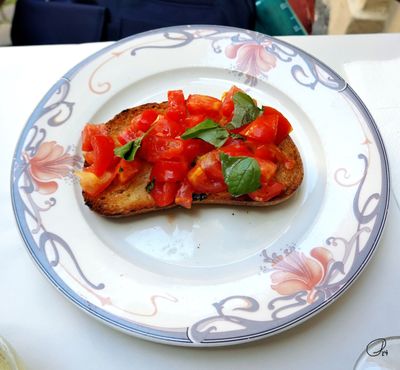 Lunch at L'Insalata Ricca Ristorante, Rome