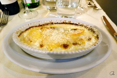 Dinner at Matricianella, Rome