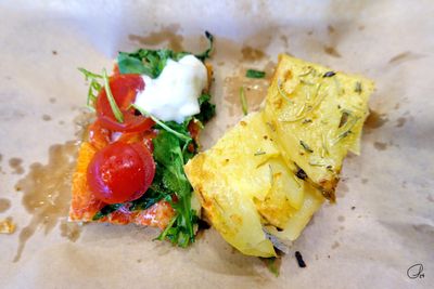 Lunch at Pizza e Mozzarella, Rome