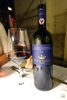 Dinner at Da Gino al Parlamento, Rome