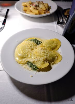 Dinner at Da Gino al Parlamento, Rome