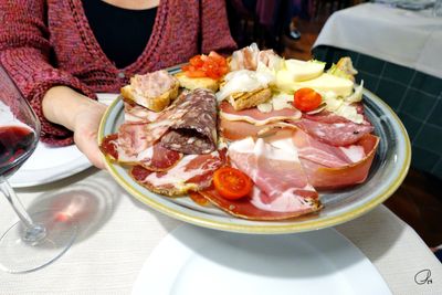 Lunch at Ristorante Trattoria Toscana Al Vecchio Forno, San Quirico d'Orcia