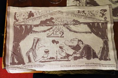 Dinner at Acqua al 2, Florence