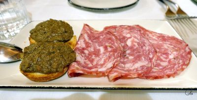 Dinner at FancescoVini, Florence