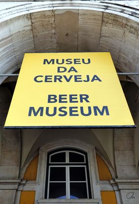 Lunch at Museu da Cerveja, Praça do Comércio, Lisbon