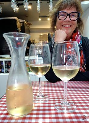 Lunch at Santa Lucia Pizzaria Restaurant, Lisbon