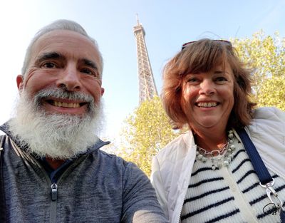 Selfie at Eiffel Tower