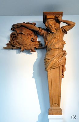 Wooden sculpture, Musée Carnavalet