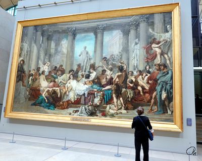 Romains de la dcadence, Thomas Couture, 1847