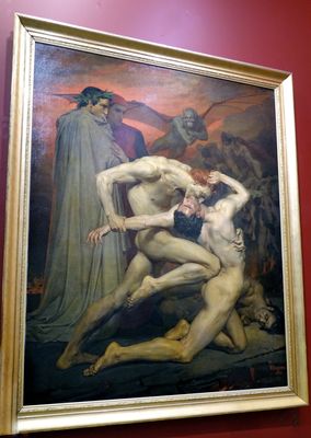 Dante et Virgille en Enfer, William-Adolphe Bouguereau, 1850