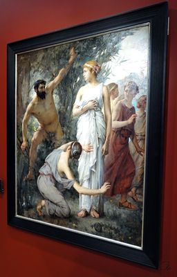 Ulysse et Nausicaa, Jean Alfred Marioton, 1888