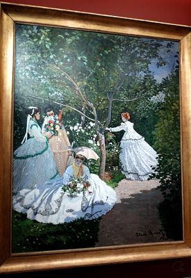 Femmes au jardin, Claude Monet, 1866