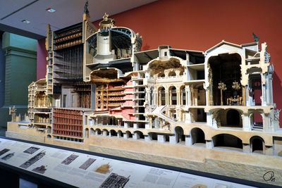 Sectional model of the Palais Garnier (Opra Garnier)