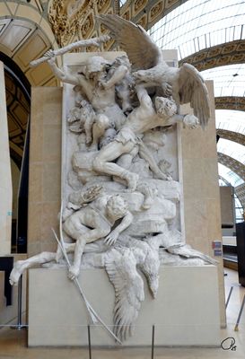 Chassueurs d'aigles, Jules Coutan, 1900