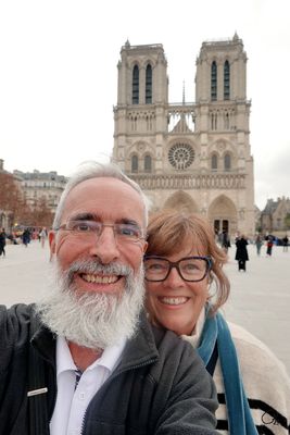 Selfie, Cathdrale Notre-Dame