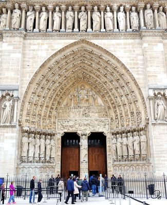 Cathdrale Notre-Dame, main entrance