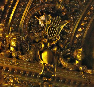 Palais Garnier, Opera House, detail