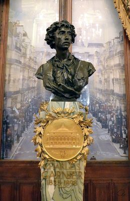 alais Garnier, Charles Garnier bust