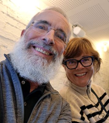 Selfie at Comptoir de la Traboule