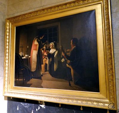 Marie-Antoinette last holy communion, Conciergerie