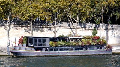 Barge on the Seine