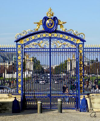 Gate to the Hôtel des Invalides