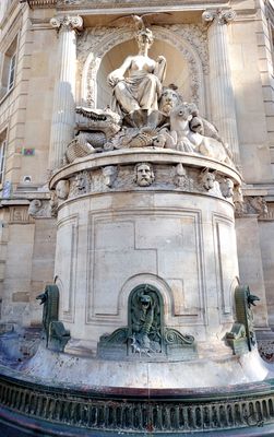 La fontaine Cuvier, Rue Cuvier