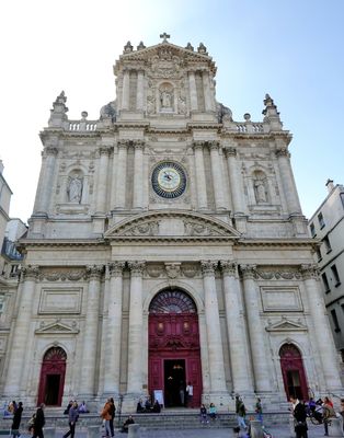 Église Paroisse Saint-Paul Saint-Louis, Rue Saint-Antoine