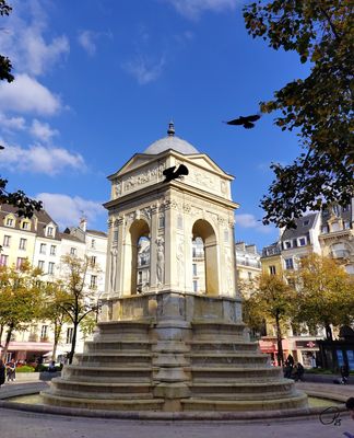 Fontaine des Innocents, 1550, Pl. Joachim du Bellay