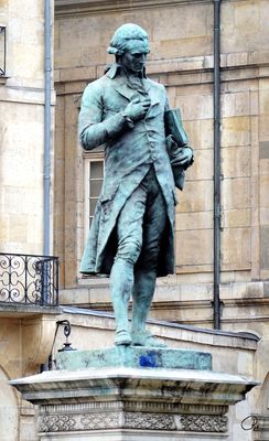 Statue of the Marquis de Condorcet, Quai de Conti