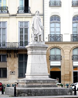 Statue La République, Jean-François Soitoux, Place Mahmoud-Darwich, Quai Malaquais