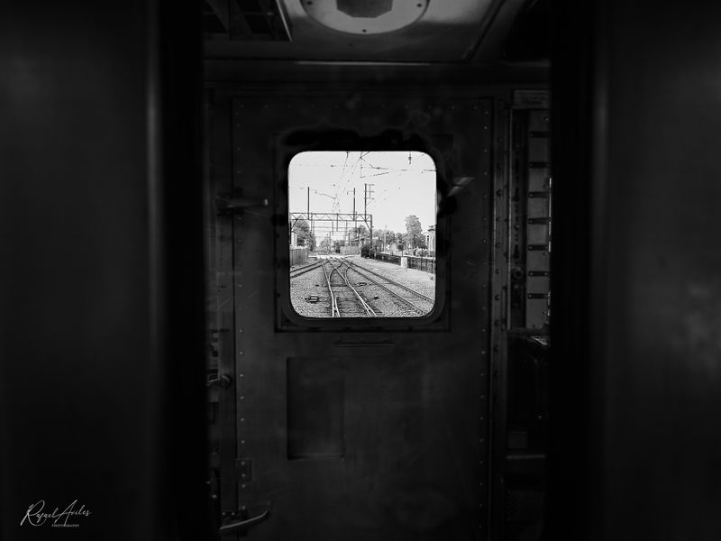 On a train to Philly
