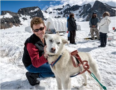 Sled Dog with Deirdre