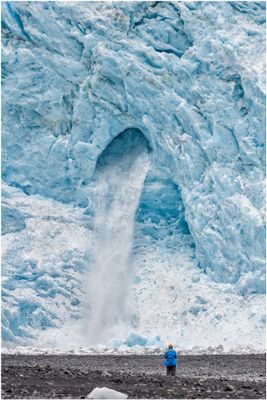 Calving Glacier