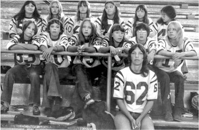 Junior Girls Powderpuff Football Team