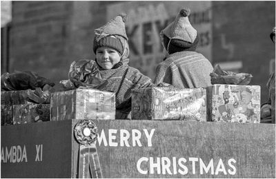 Christmas Parade Float Rider_3371