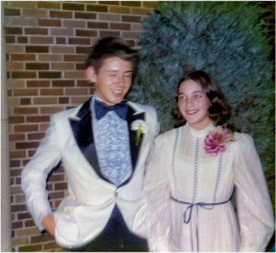 Mike and Vicki at Prom