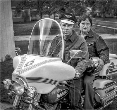 Harley Couple_Fred and Beverly Wheeler